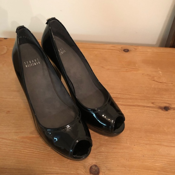 Black Stuart Weizmann shoes in perfect condition - Picture 3 of 3